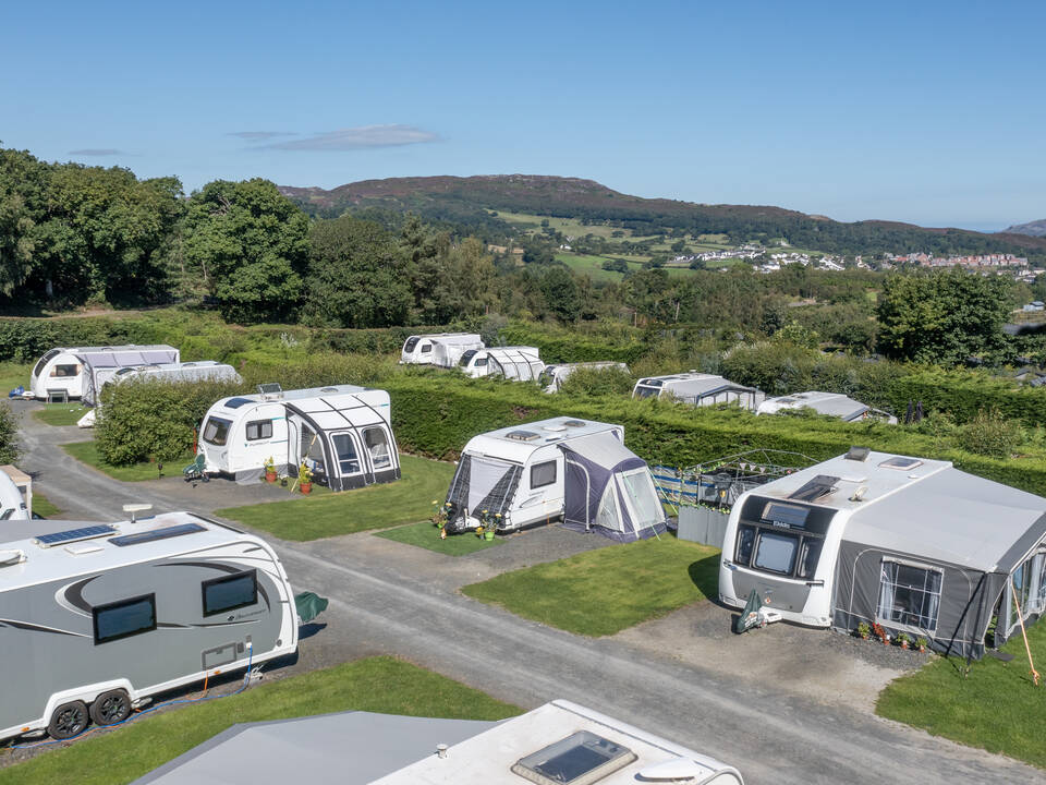 Seasonal caravan pitches north wales