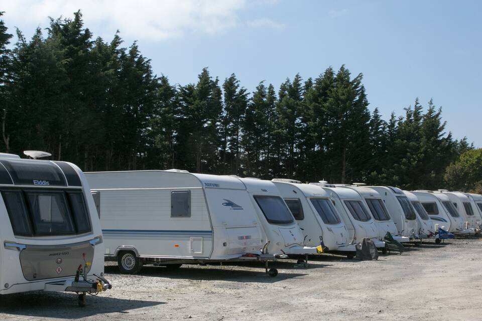 Caravan storage north wales